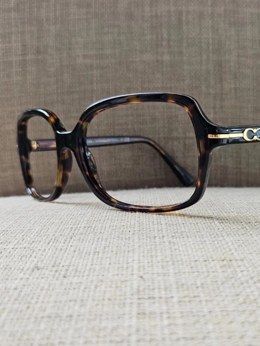 Coach Women Eyeglasses Frame Brown Tortoise Eyewear L087 BLAIR HC8116 Glasses